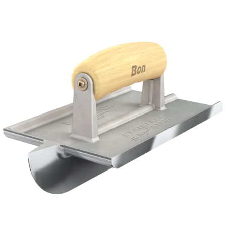 Bon Tool Groover, Bullet, SS, 7 1/2" X 4 1/2" Bit 1 1/2" X 1/2" Wood Handle 89-317